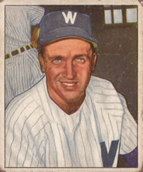 1950 Bowman #160 Mickey Harris