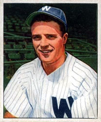 1950 Bowman #162 Eddie Yost