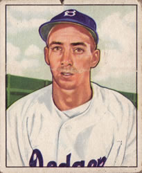 1950 Bowman #194 Billy Cox