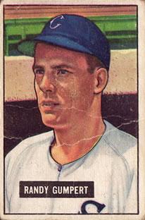 1951 Bowman #59 Randy Gumpert