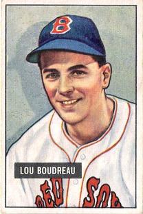 1951 Bowman #62 Lou Boudreau MG