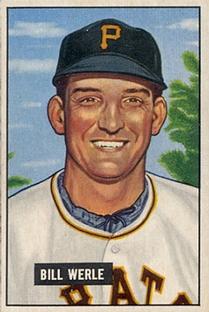 1951 Bowman #64 Bill Werle