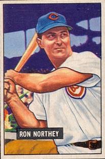 1951 Bowman #70 Ron Northey
