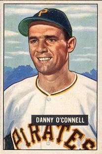 1951 Bowman #93 Danny O'Connell RC