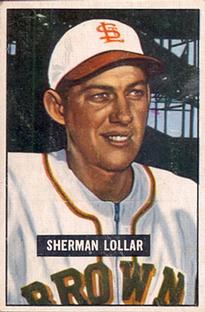 1951 Bowman #100 Sherm Lollar