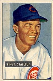 1951 Bowman #108 Virgil Stallcup