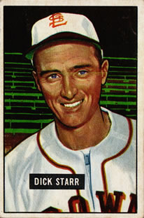 1951 Bowman #137 Dick Starr