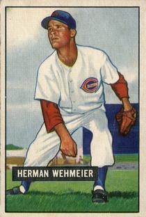 1951 Bowman #144 Herman Wehmeier