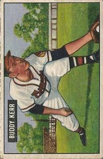 1951 Bowman #171 Buddy Kerr