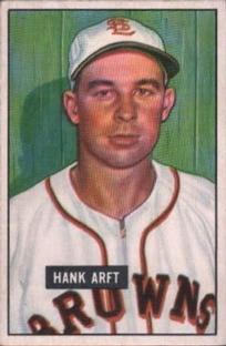 1951 Bowman #173 Hank Arft