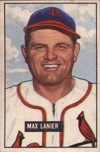 1951 Bowman #230 Max Lanier