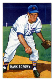 1951 Bowman #250 Hank Borowy