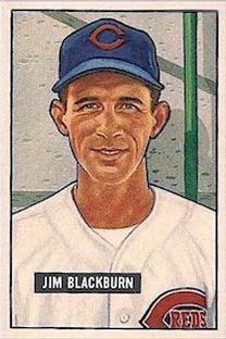 1951 Bowman #287 Jim Blackburn
