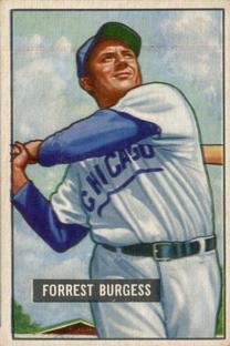 1951 Bowman #317 Smoky Burgess RC