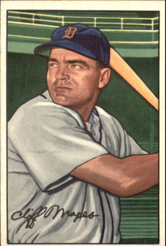 1952 Bowman #13 Cliff Mapes