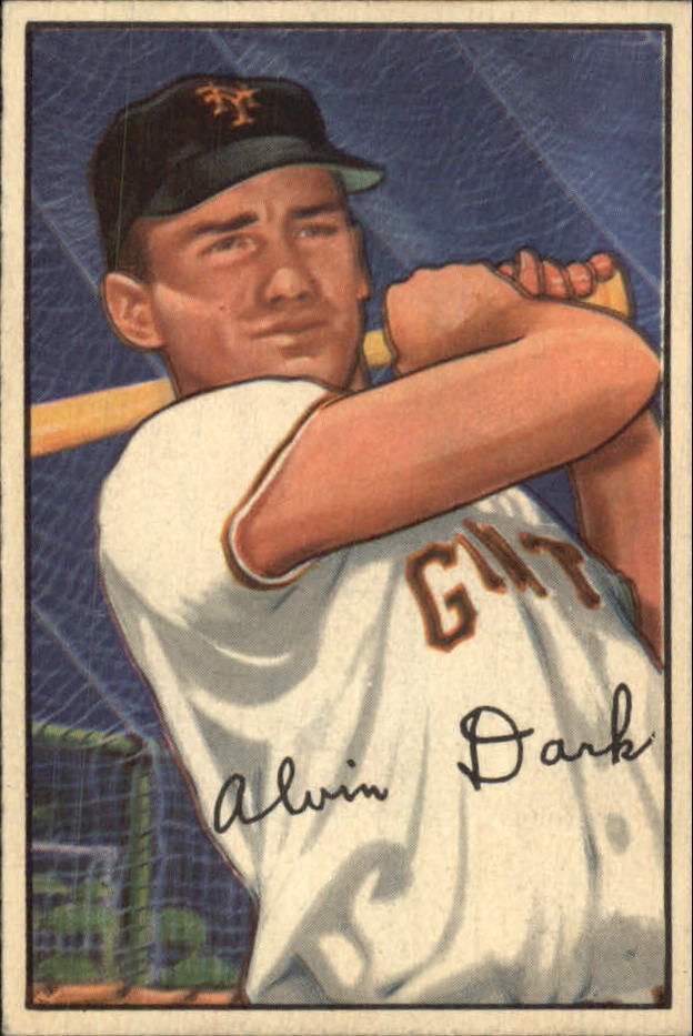 1952 Bowman #34 Alvin Dark