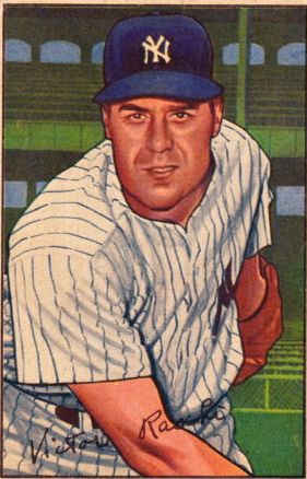 1952 Bowman #37 Vic Raschi