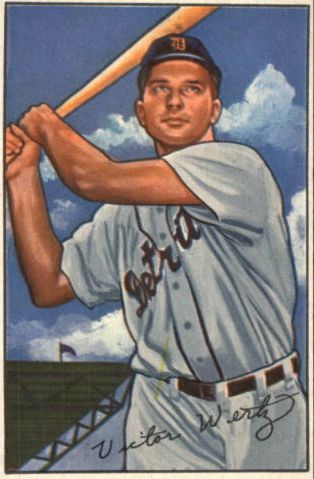 1952 Bowman #39 Vic Wertz