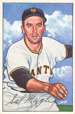 1952 Bowman #66 Sal Maglie