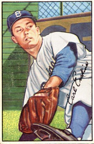 1952 Bowman #70 Carl Erskine