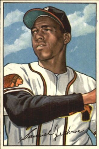 1952 Bowman #84 Sam Jethroe