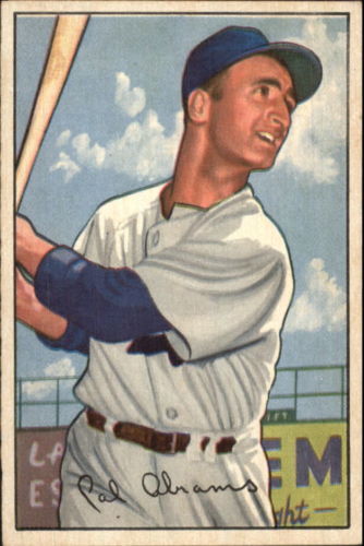 1952 Bowman #86 Cal Abrams