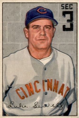 1952 Bowman #94 Luke Sewell MG