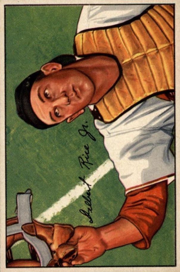 1952 Bowman #107 Del Rice