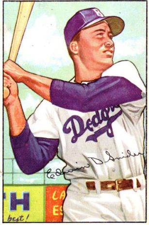 1952 Bowman #116 Duke Snider