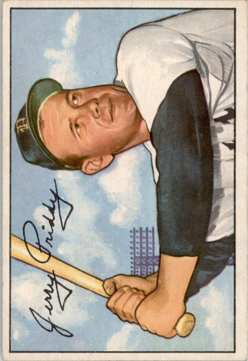 1952 Bowman #139 Jerry Priddy