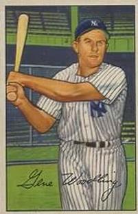 1952 Bowman #177 Gene Woodling
