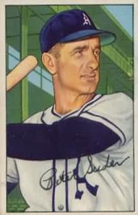 1952 Bowman #179 Pete Suder