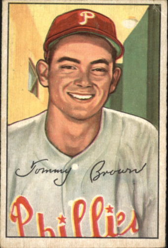 1952 Bowman #236 Tommy Brown