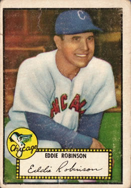 1952 Topps #32 Eddie Robinson