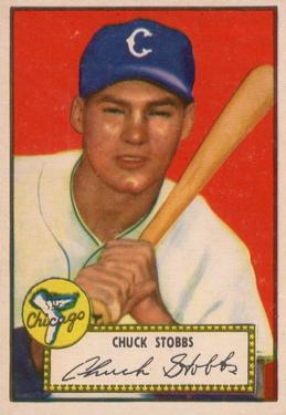 1952 Topps #62 Chuck Stobbs RC