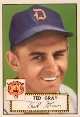 1952 Topps #86 Ted Gray