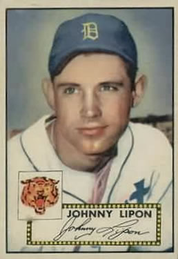 1952 Topps #89 Johnny Lipon