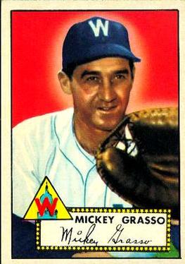 1952 Topps #90 Mickey Grasso