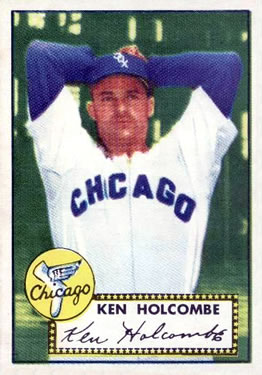 1952 Topps #95 Ken Holcombe
