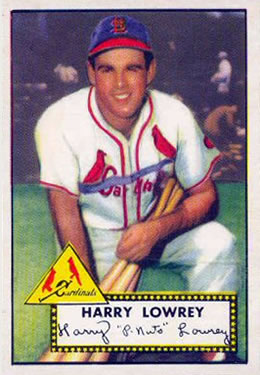 1952 Topps #111 Peanuts Lowrey