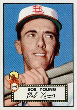 1952 Topps #147 Bob Young RC