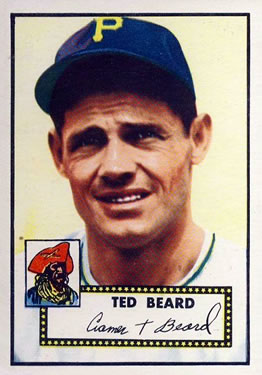 1952 Topps #150 Ted Beard