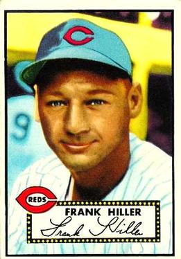 1952 Topps #156 Frank Hiller RC