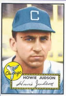 1952 Topps #169 Howie Judson