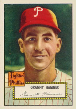 1952 Topps #221 Granny Hamner