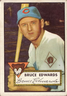 1952 Topps #224 Bruce Edwards
