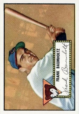 1952 Topps #225 Frank Baumholtz