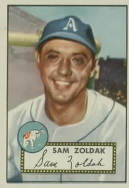 1952 Topps #231 Sam Zoldak