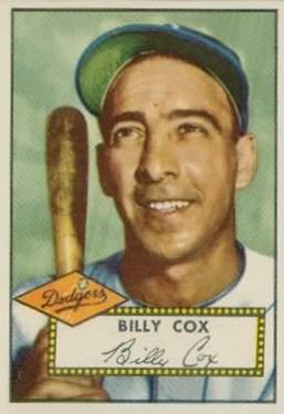 1952 Topps #232 Billy Cox