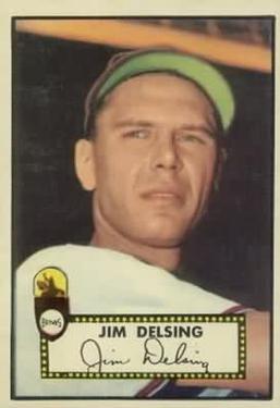 1952 Topps #271 Jim Delsing